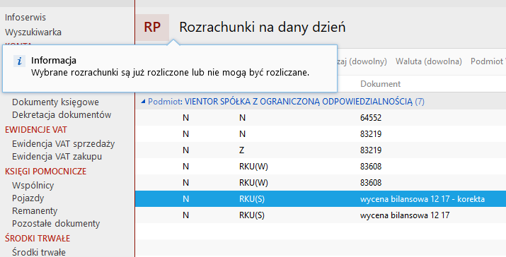 Różnice Kursowe Wycena Bilansowa Rewizor Nexo Forum Insert 5553