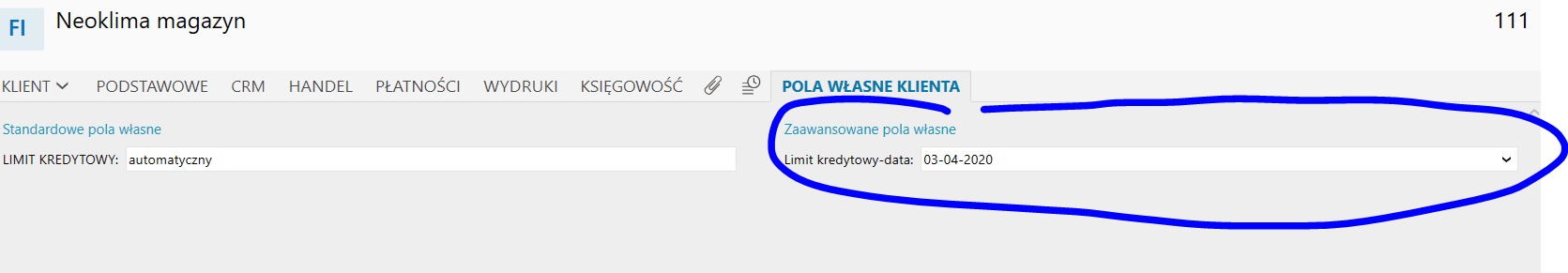 Limit Kredytowy- automatyczna zmiana na "Nie zezwalaj" po określonej