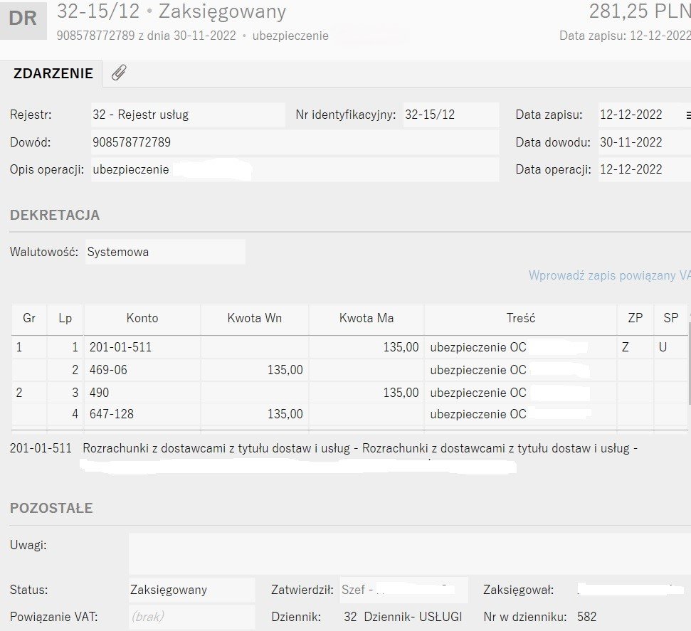 Problem z JPK KR - Rewizor nexo - Forum InsERT