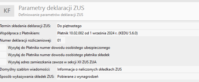 Import deklaracji ZUS - Gratyfikant nexo - Forum InsERT